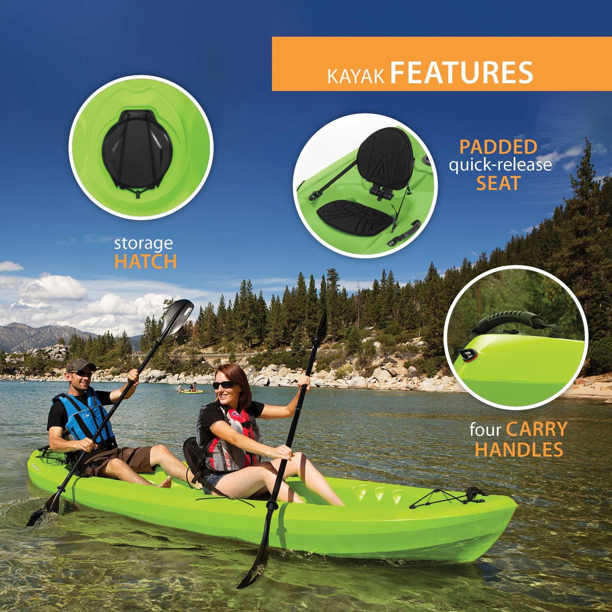 Lifetime Spitfire 12T Tandem Kayak, Lime Green - 90476 - Womvr