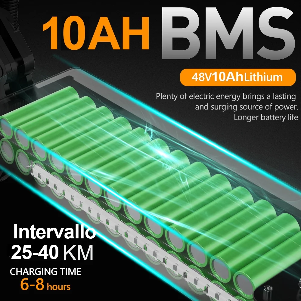 Electric Scooter 28 mph & 25 Miles 700W Kick Scooter, 10