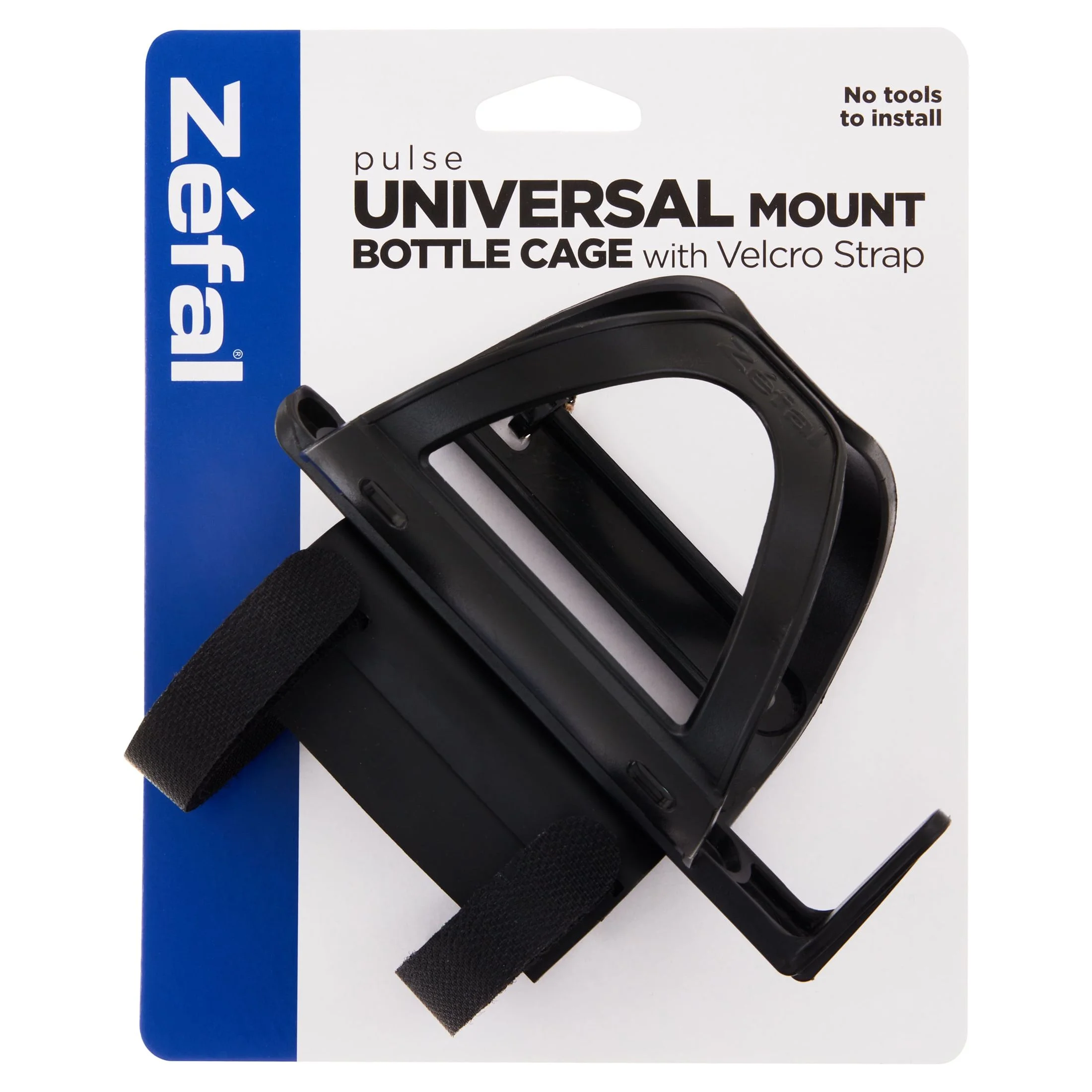 Zefal Pulse Universal Water Bottle Bike Cage (Multi-Position, Black) - Womvr