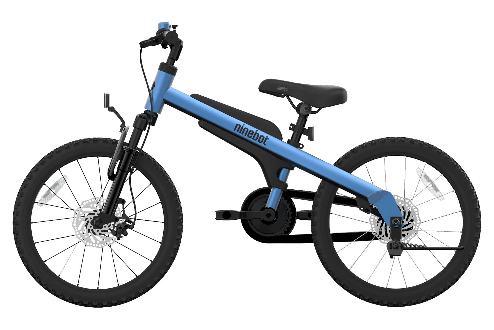 Ninebot Kids Bike by Segway 18 Inch, Blue, Premium Grade,Recommended Height 3'9'' - 4'9'' - Womvr