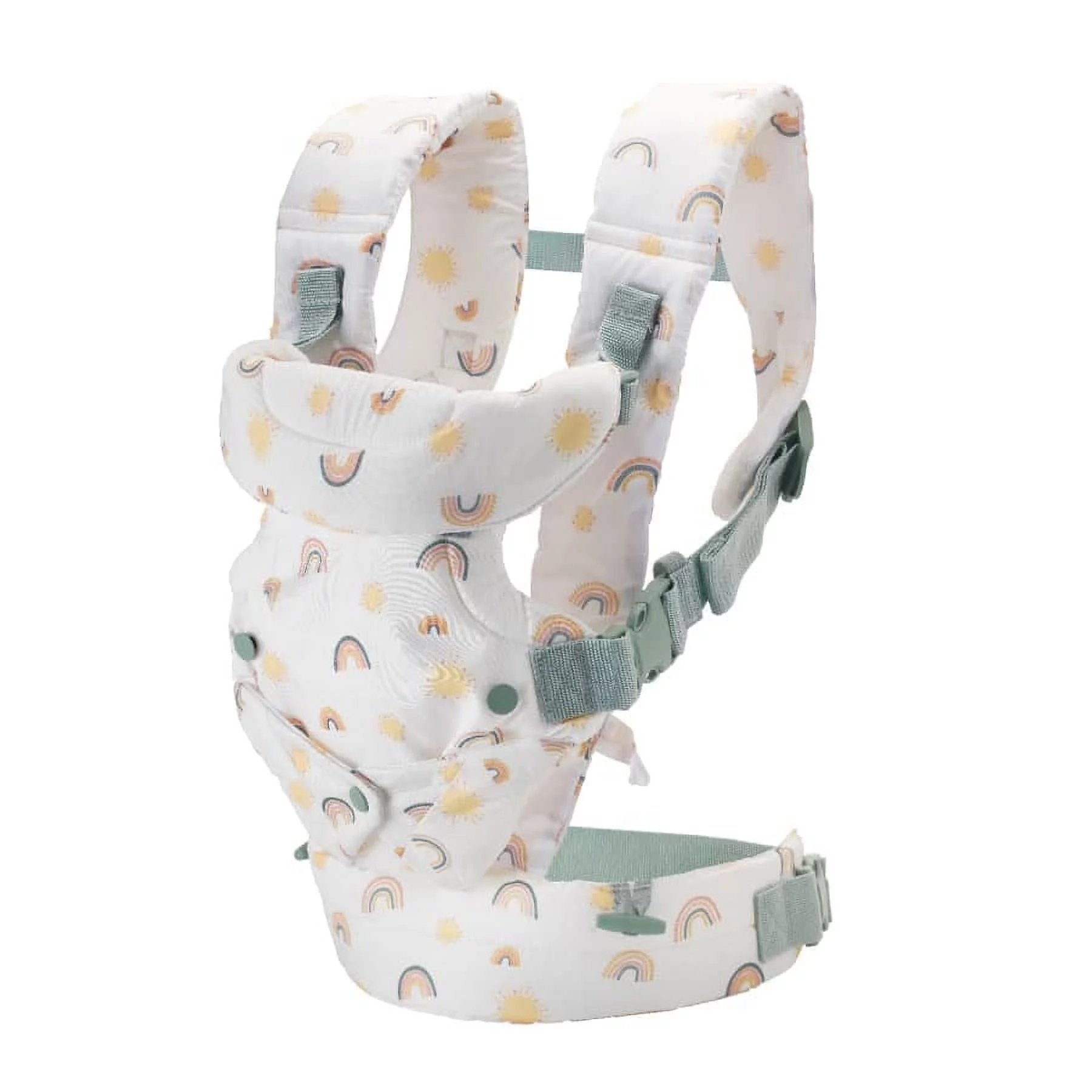 Infantino Nature & Nurture Convertible Baby Carrier, 4-Position, 8-32lbs, 0-9 Months, Sandy Tan - Womvr