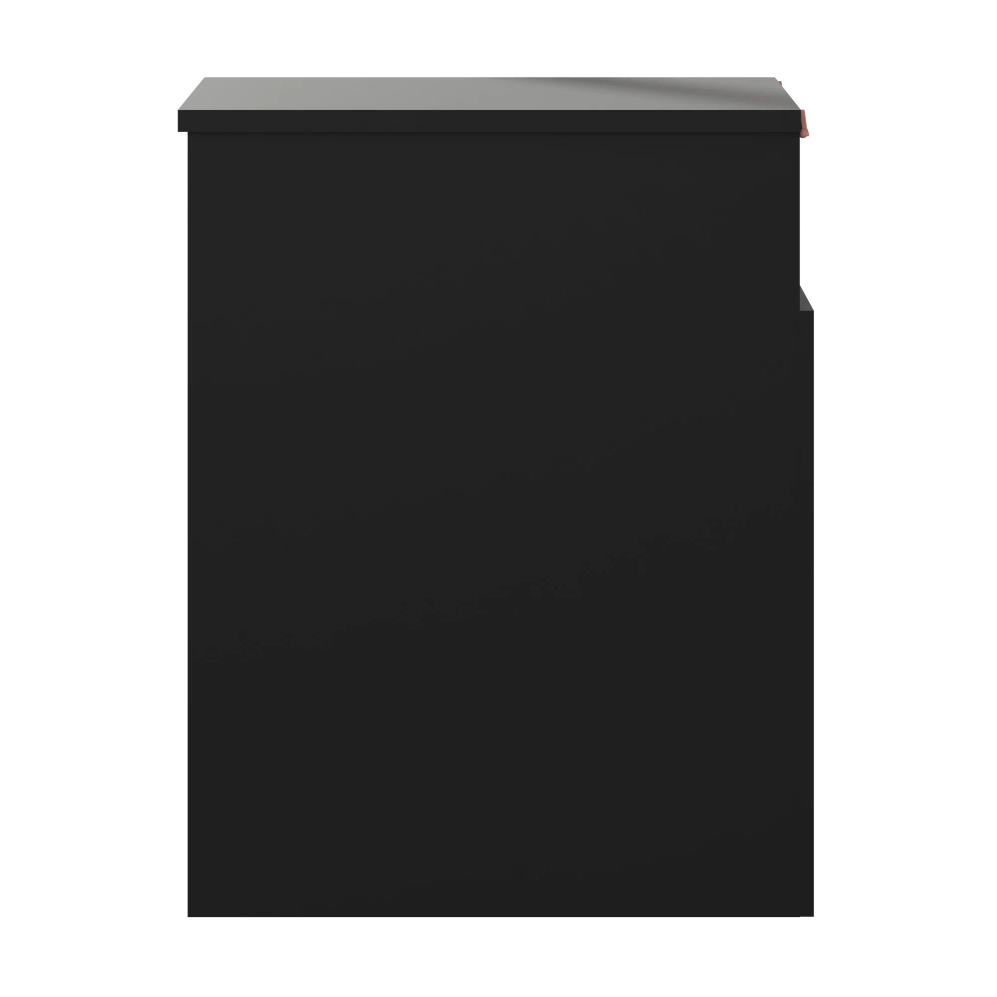 Mainstays Ardent Open Shelf Nightstand, White - Womvr
