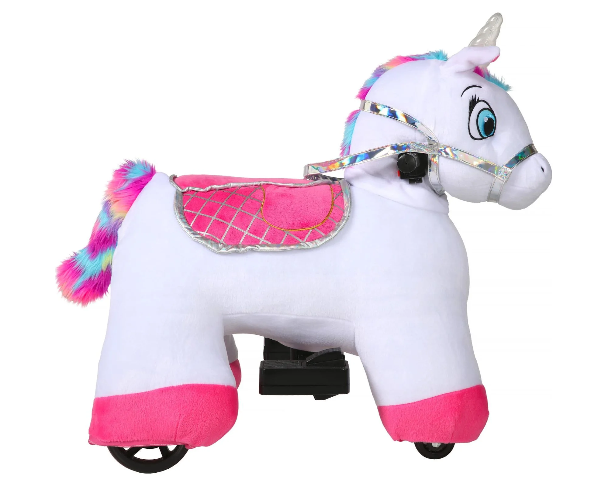 Dynacraft Stable Buddies 6-Volt Unisex Kids Ride-On for Age 1.5-3 Years - Womvr