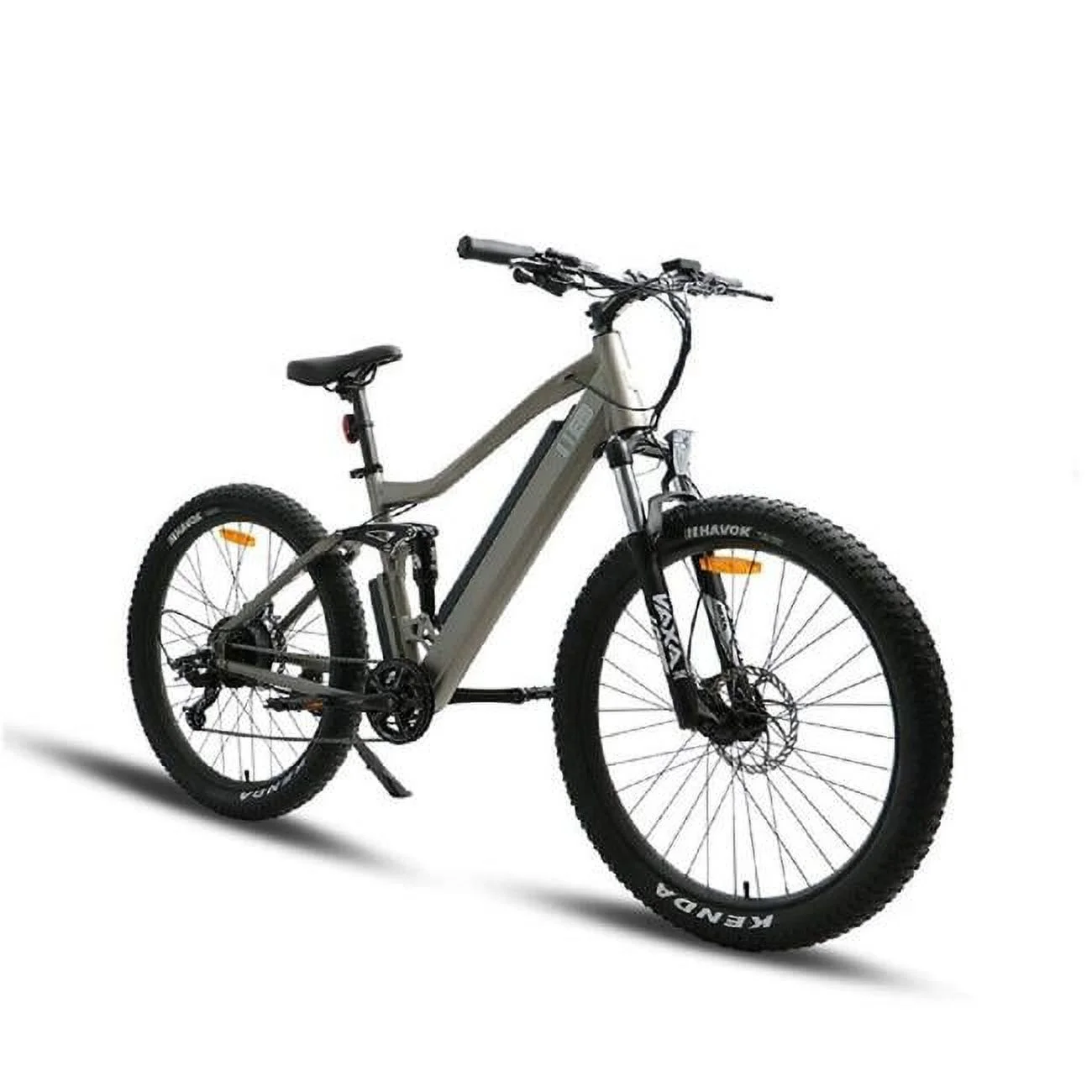 71802 UHVO 350W 7 speed Full Suspension E-bike - Gray - Womvr