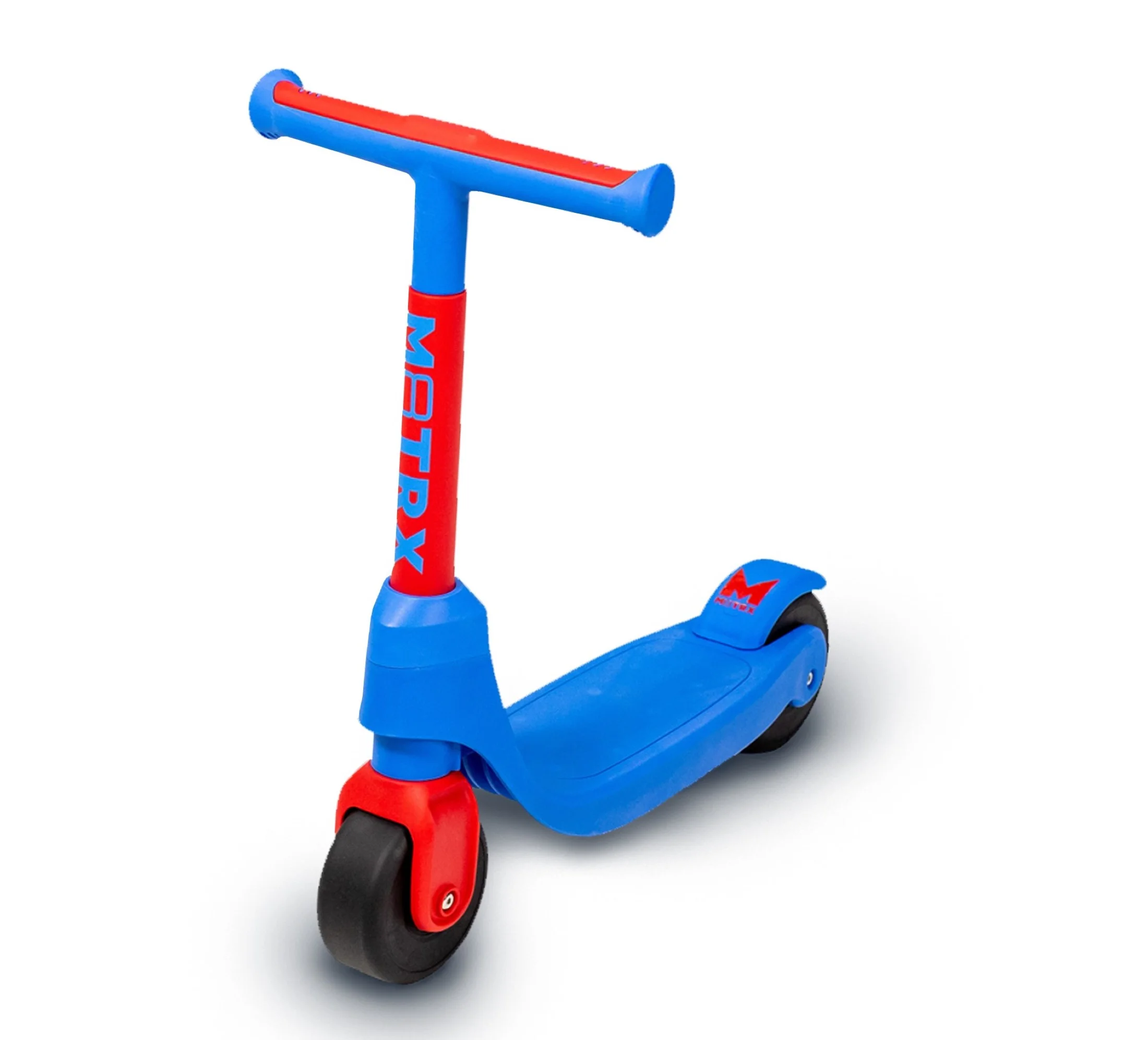 M8TRX Beginner Two Wheel Kick Scooter for Kids and Toddlers, Ages 2.5 +, Balance and First Scooter, Blue - Womvr