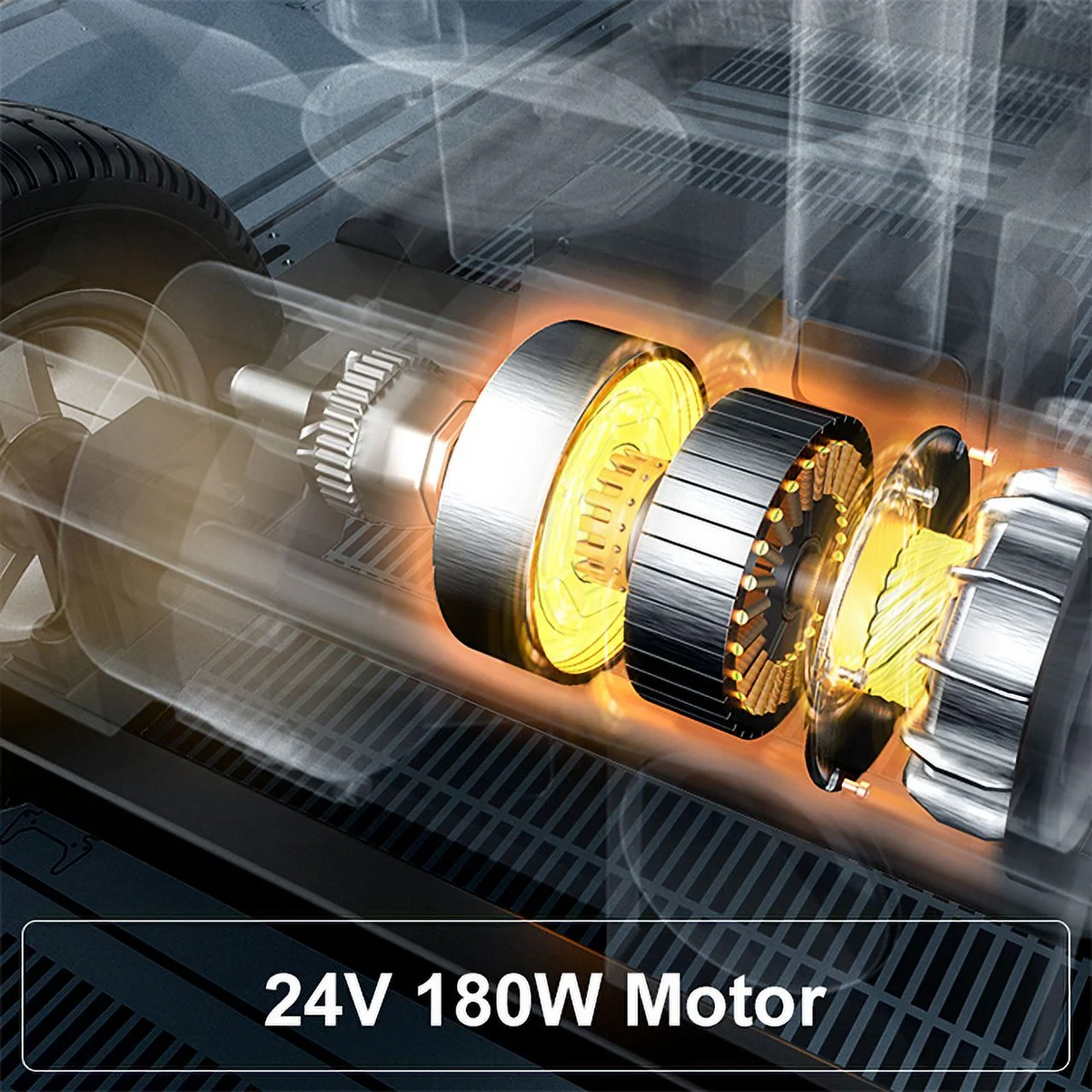 Engwe 4 Wheel Powered Mobility Scooters,Foldable Electric Wheelchair for Seniors-Red - Womvr