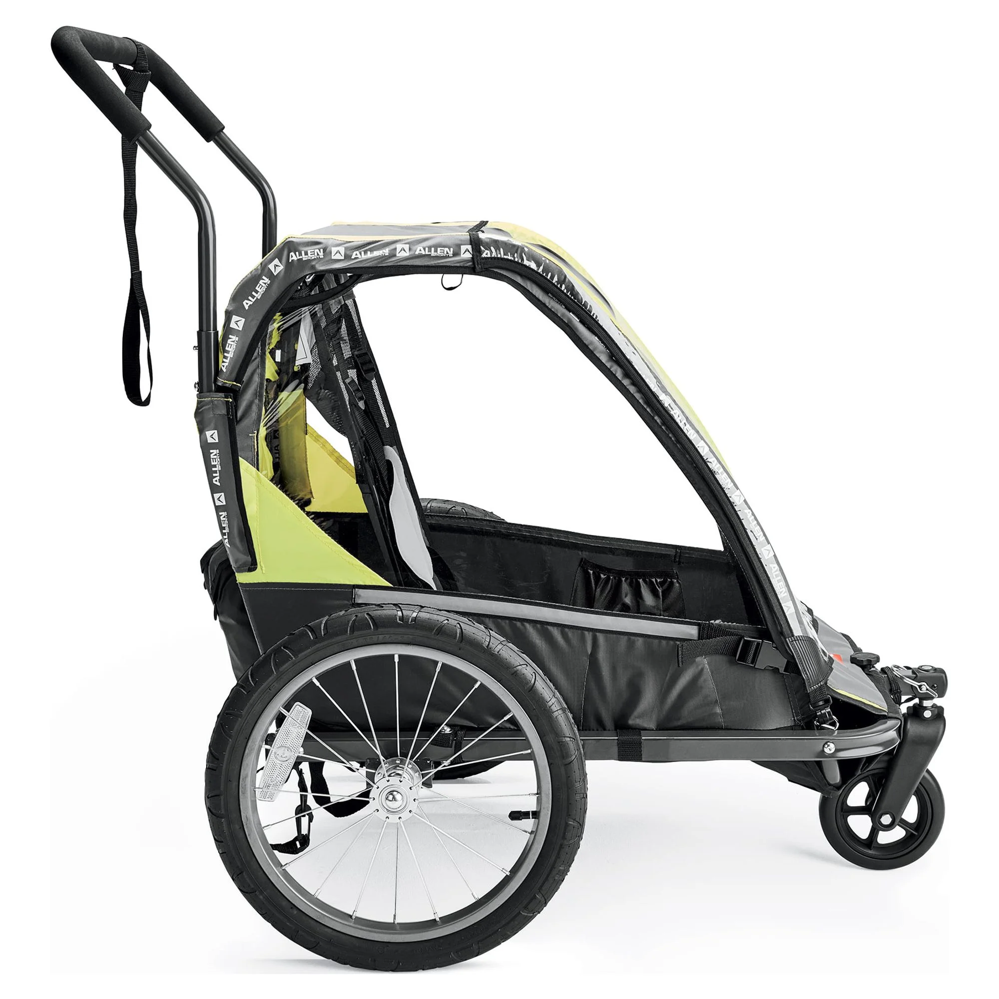 Allen Sports 1-Child Bicycle Trailer and Stroller, Model AS1 - Womvr