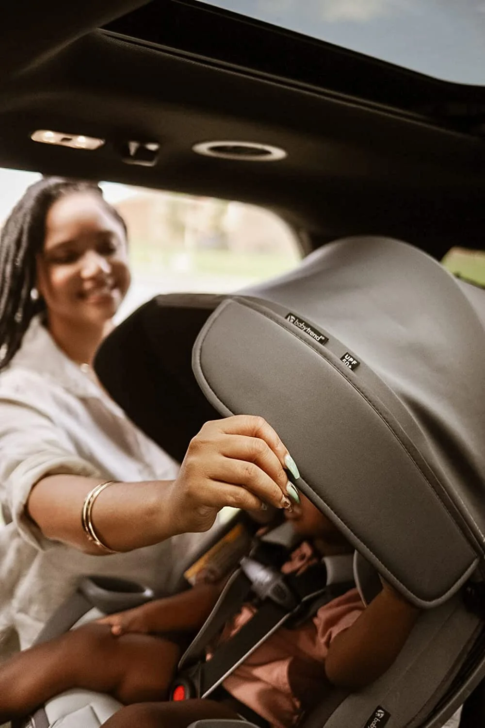 Baby Trend Cover Me 4-in-1 Convertible Car Seat - Vespa - Gray - Womvr