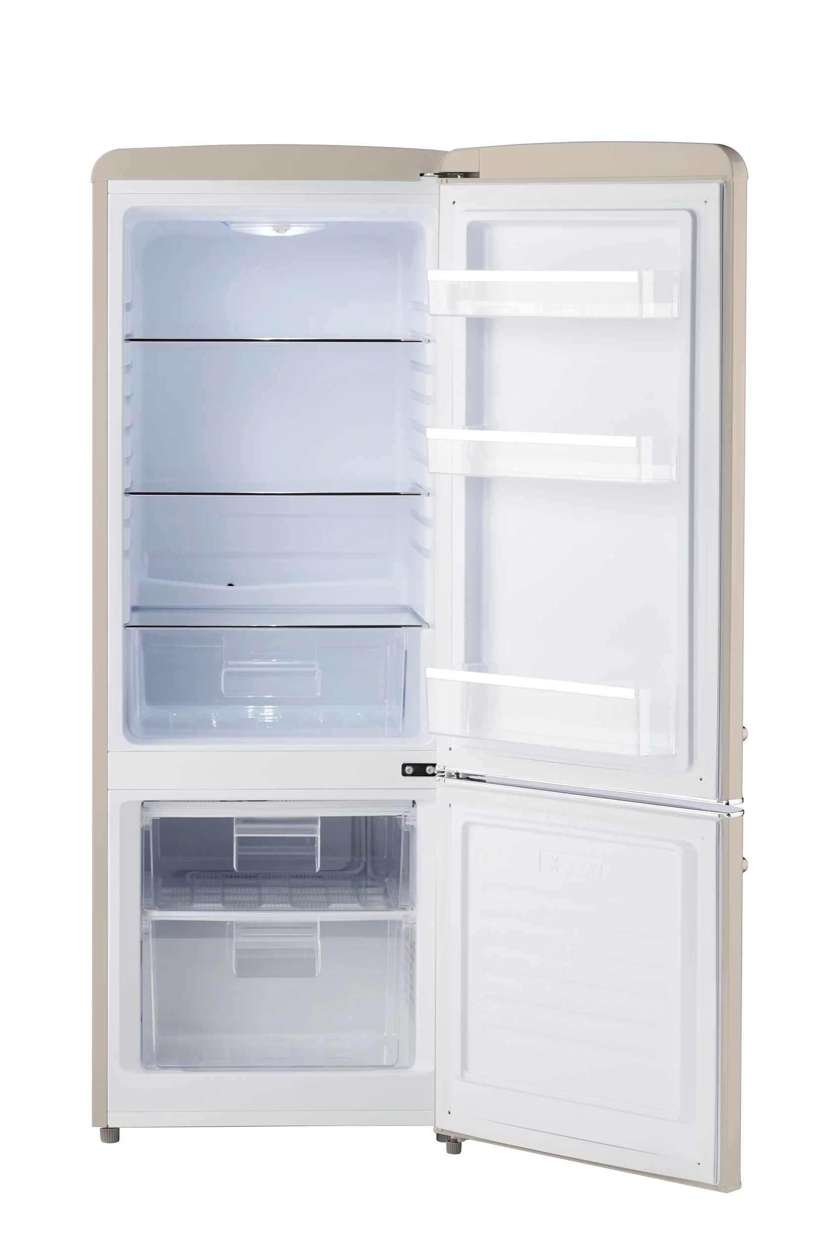 iio 7 cu. ft. Retro refrigerator with bottom freezer - Womvr