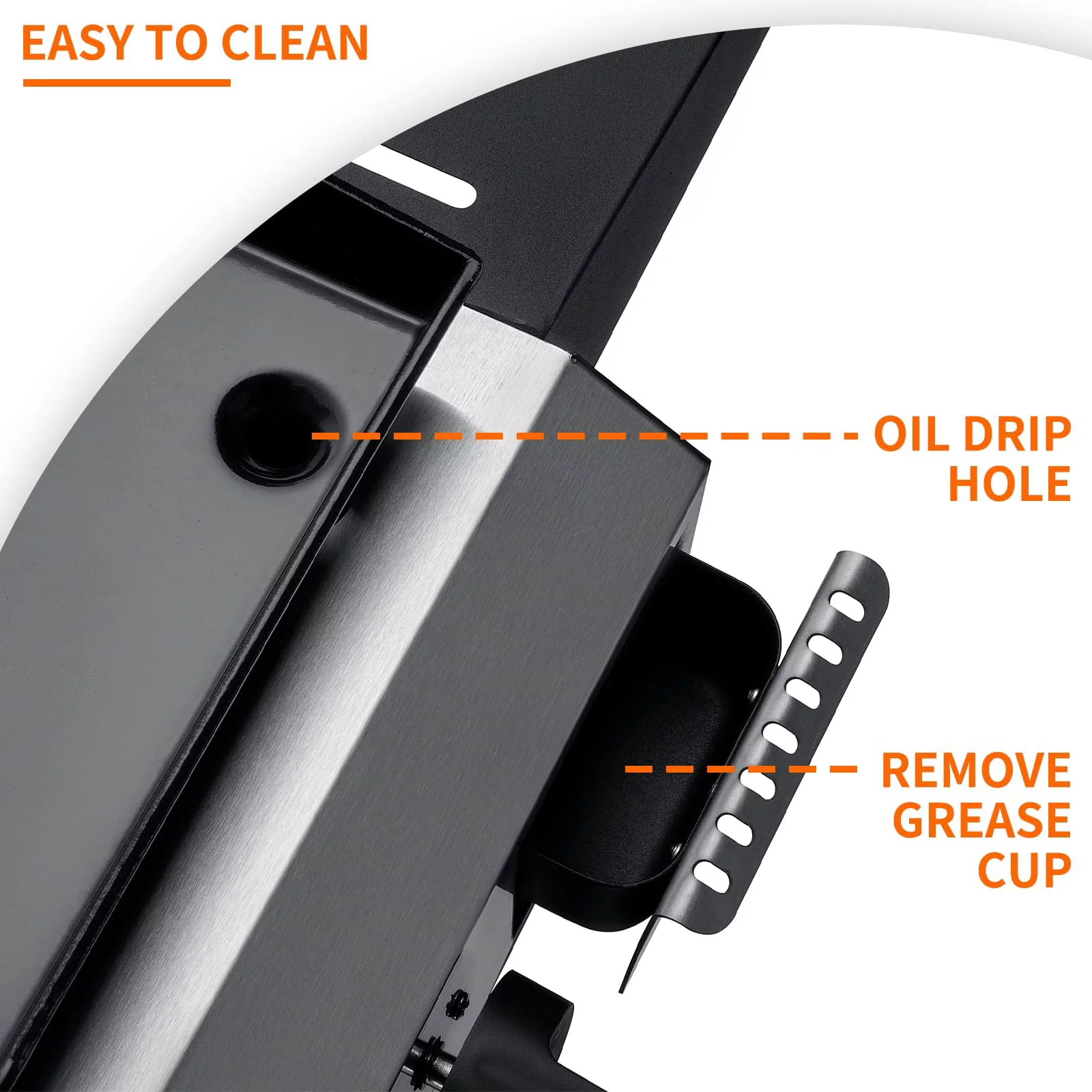 SKOK 3 Burner Gas Griddle-Outdoor Propane Griddle-BTU Propane Fuelled, Portable Flat Top Gas Grill Camping Griddle Station with Side Shelves for Kitchen - Womvr