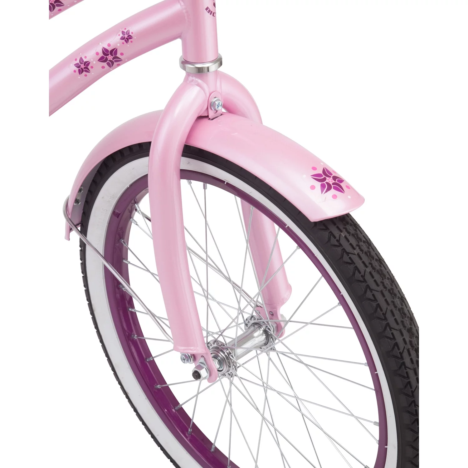 Kulana Makana Cruiser Bike, 20-Inch Wheels, Single Speed, Pink - Womvr