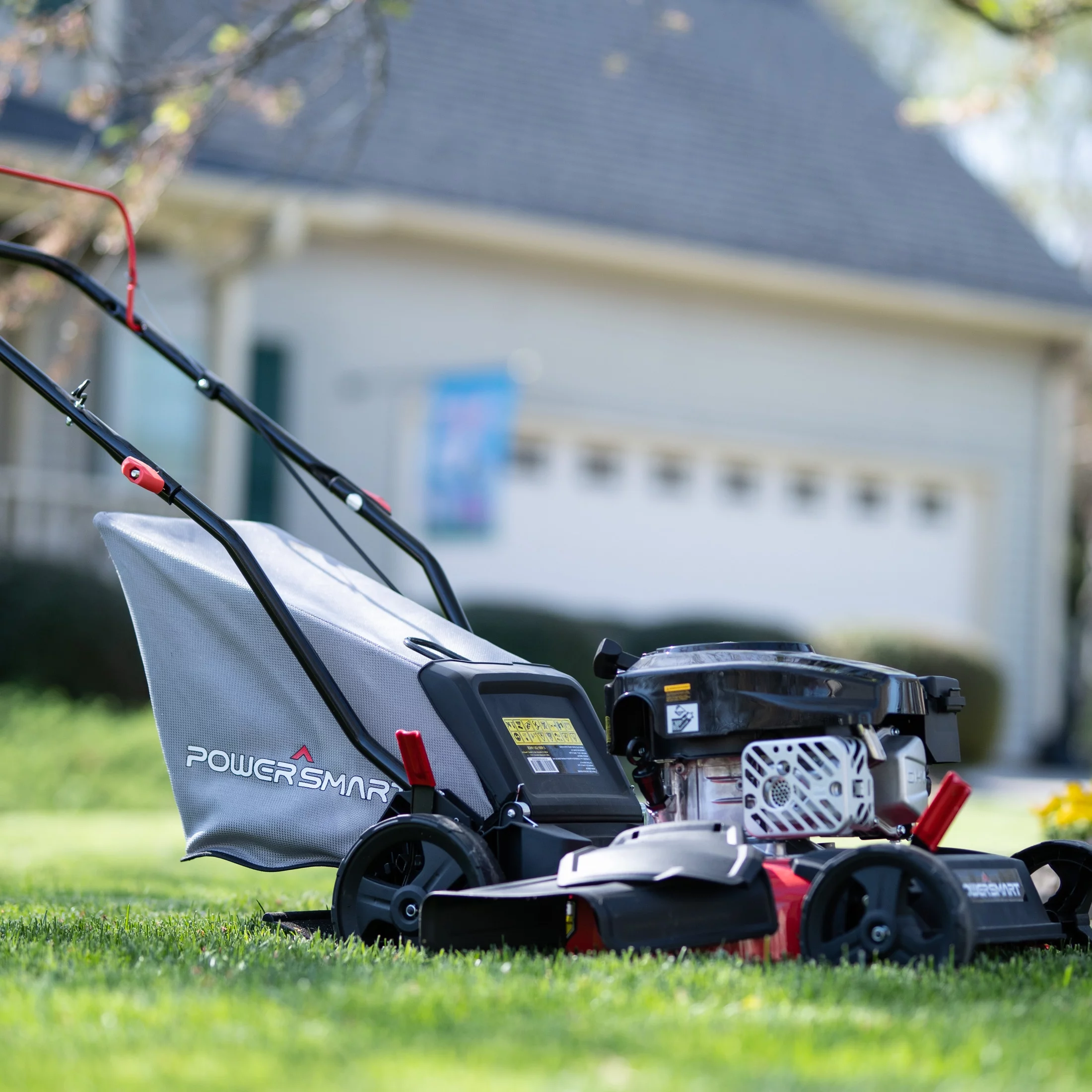 PowerSmart DB8617P 17 in. 3-in-1 Gas Push Lawn Mower - Womvr