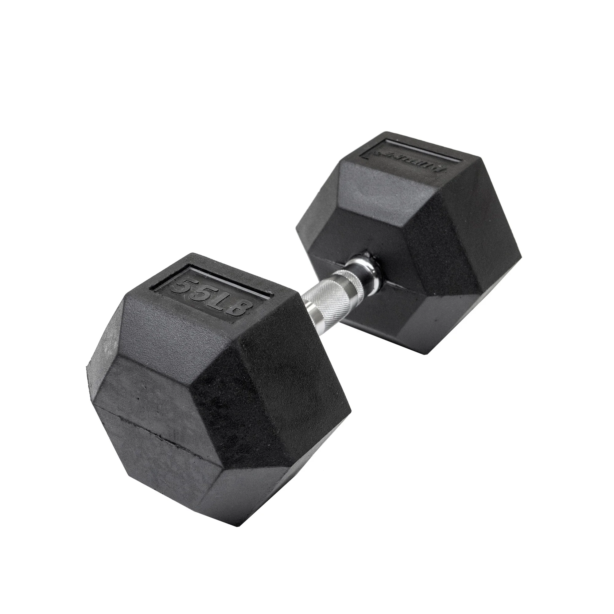 Lifeline Fitness Premium Rubber Hex Dumbbell, Single, 40 lbs - Womvr
