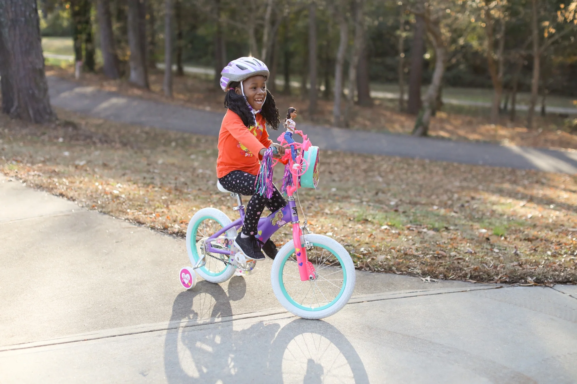 Dynacraft Barbie 16-Inch BMX Bike For Age 5-7 Years - Womvr