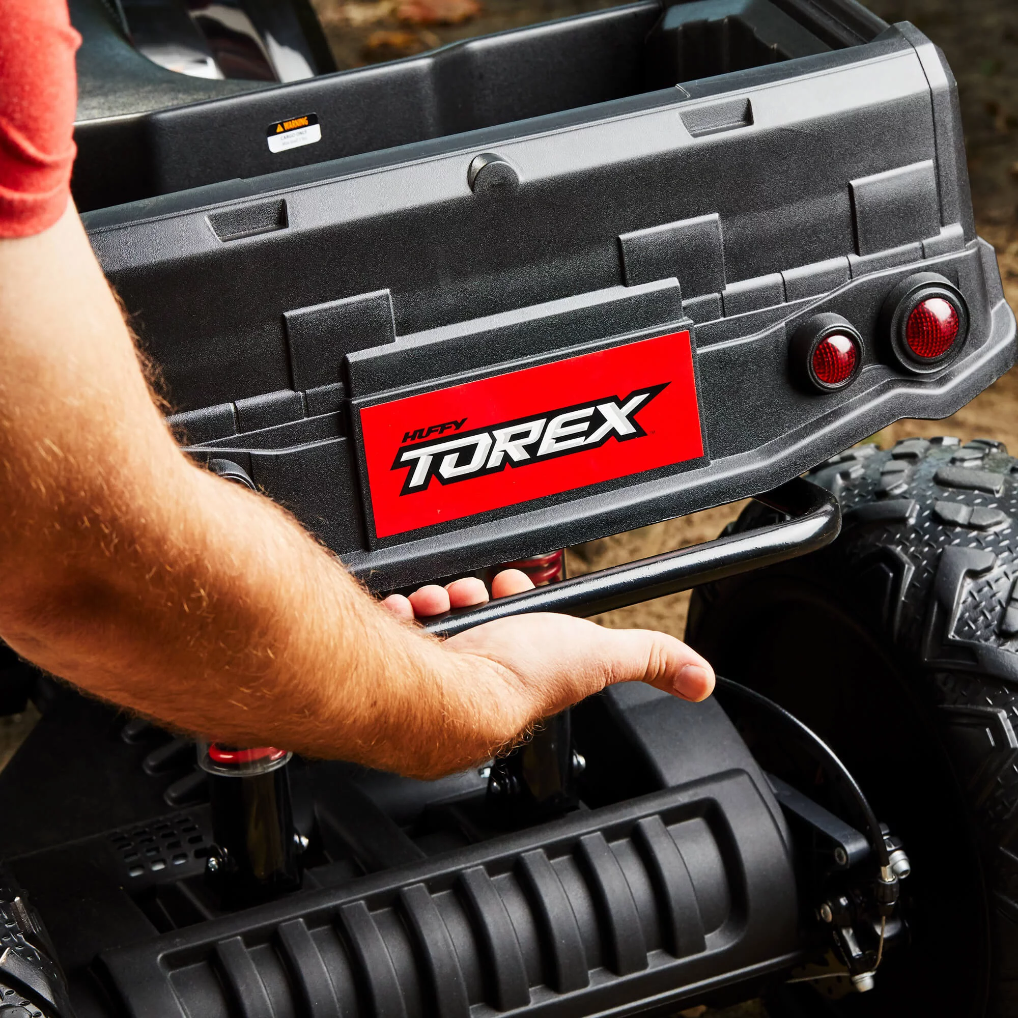 Huffy Torex New 24V UTV Kids' 4x4 Side-By-Side Electric 4-wheeler Quad - Womvr