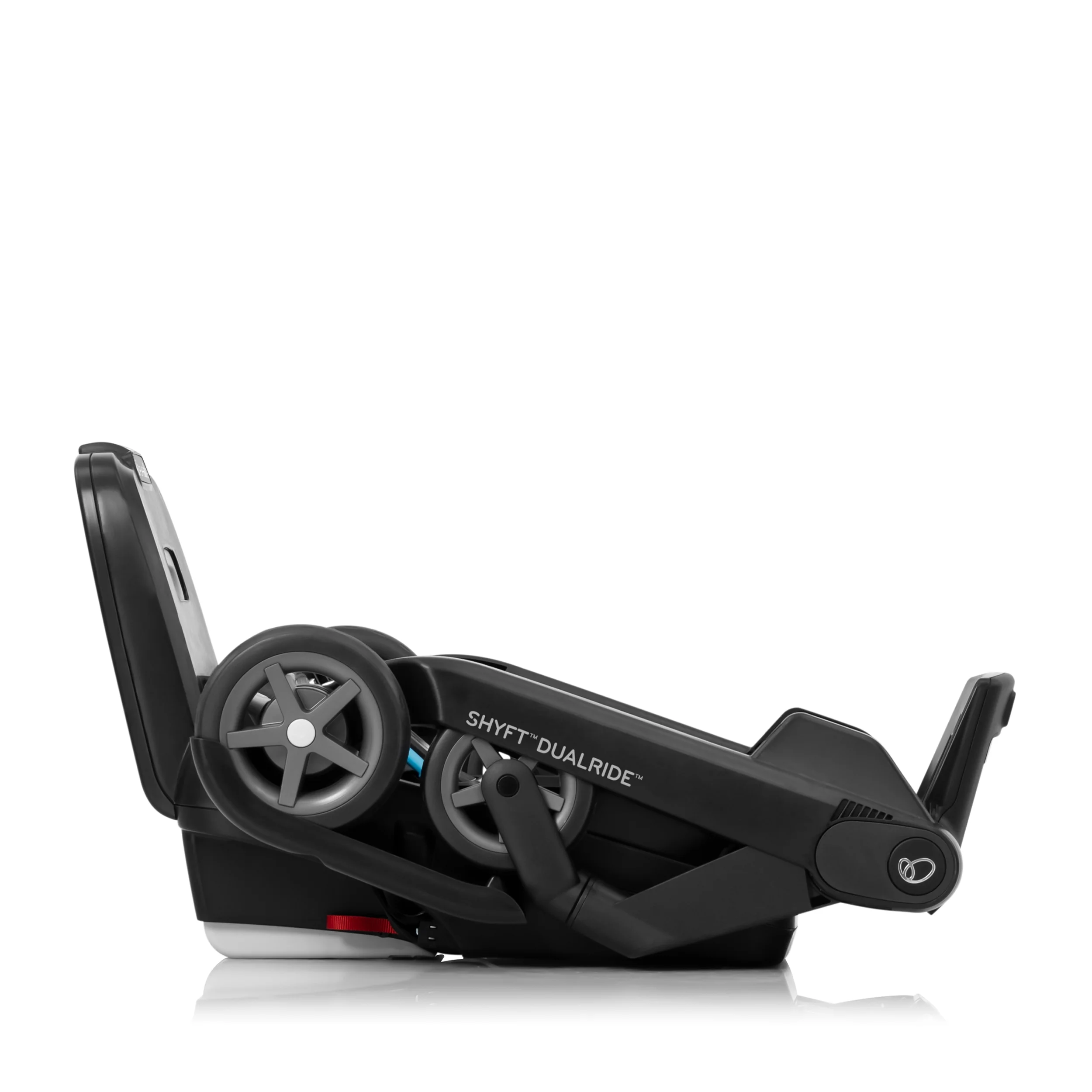 Evenflo Shyft DualRide Infant Car Seat and Stroller Combo (Beaufort Black), Unisex - Womvr