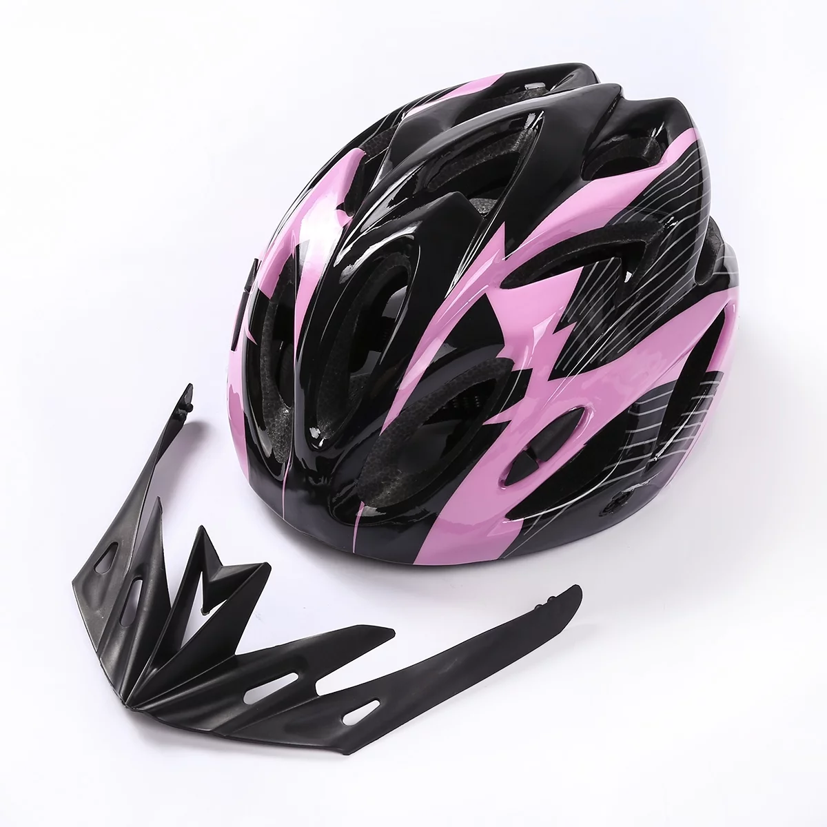 Mubineo Unisex Bike Helmet,Light Blue/Pink/Red/Yellow/Blue/Purple,Adult14+(54-61) - Womvr