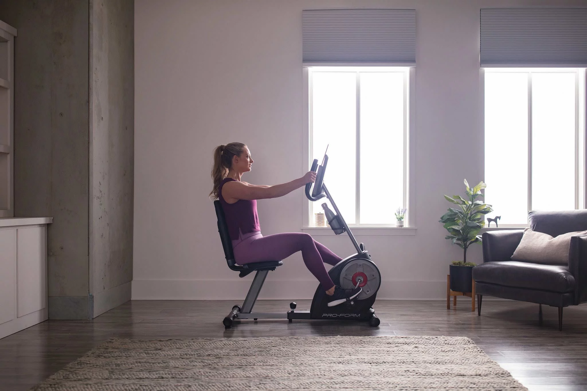 ProForm Cycle Trainer 400 Ri Stationary Exercise Bike, Compatible with iFIT Personal Training - Womvr