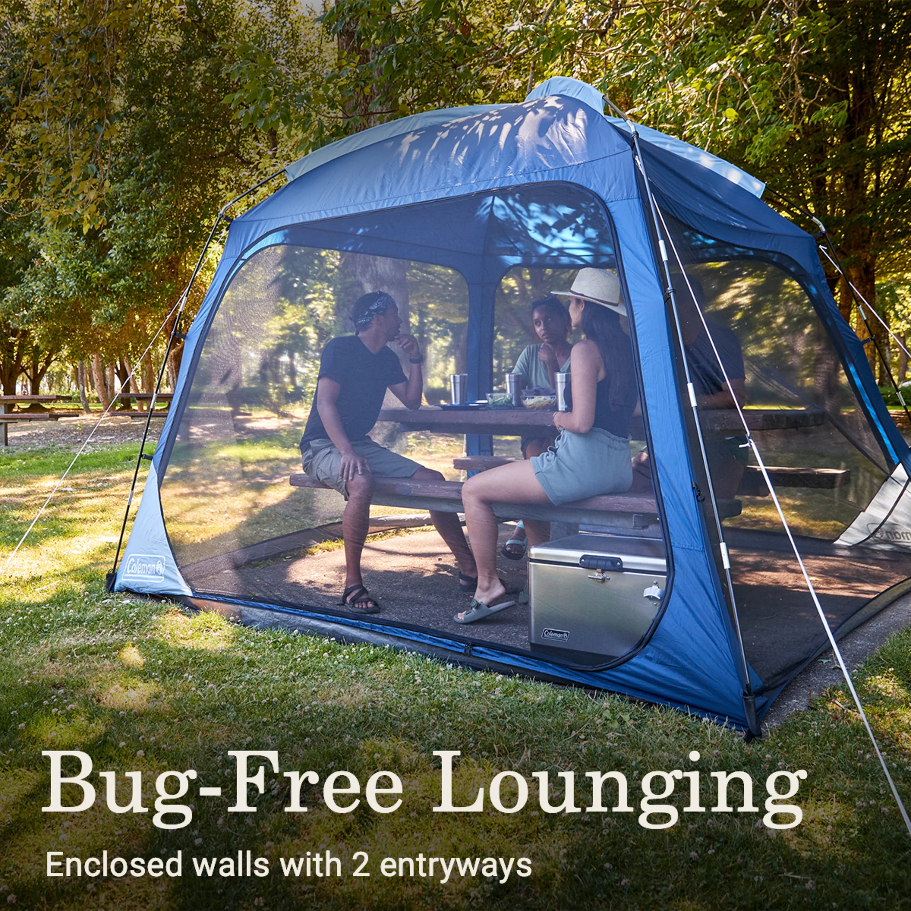 Coleman Skyshade 8 x 8 Screen Dome Tent - Womvr