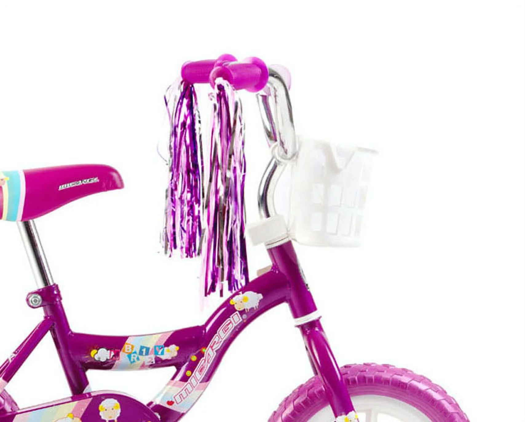 Wonderplay 12 inch Bike for 2-4 Years Old Kids, EVA Tires and Training Wheels,Great for Beginner - Womvr