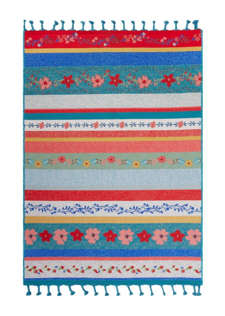 The Pioneer Woman 7'x10' Floral Dance Multi Color Outdoor Rug - Womvr