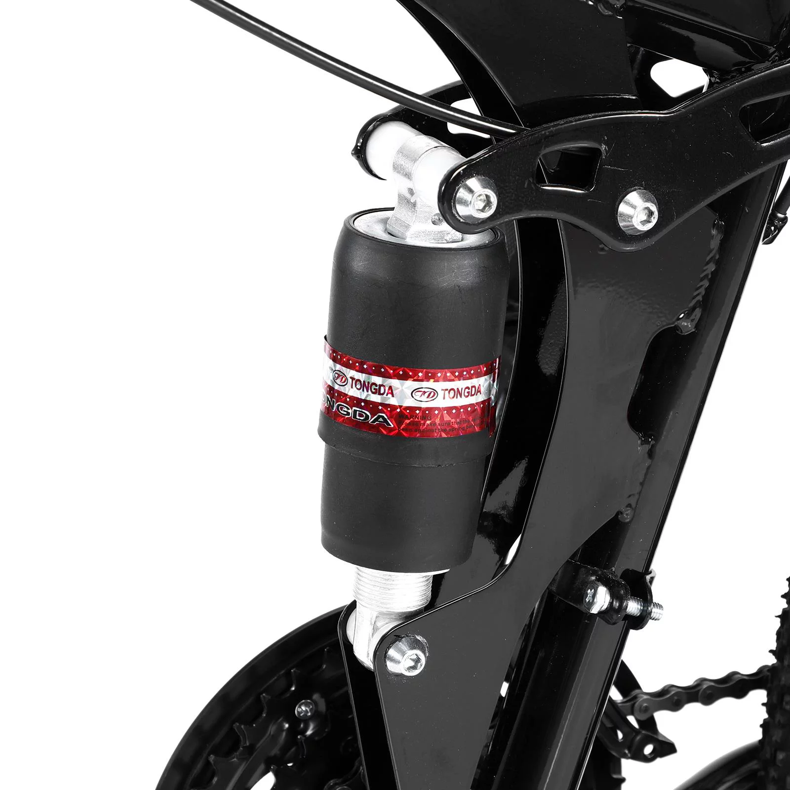 CamPingSurvivals Shimano 21-Speed Steel Mountain Bike, 26