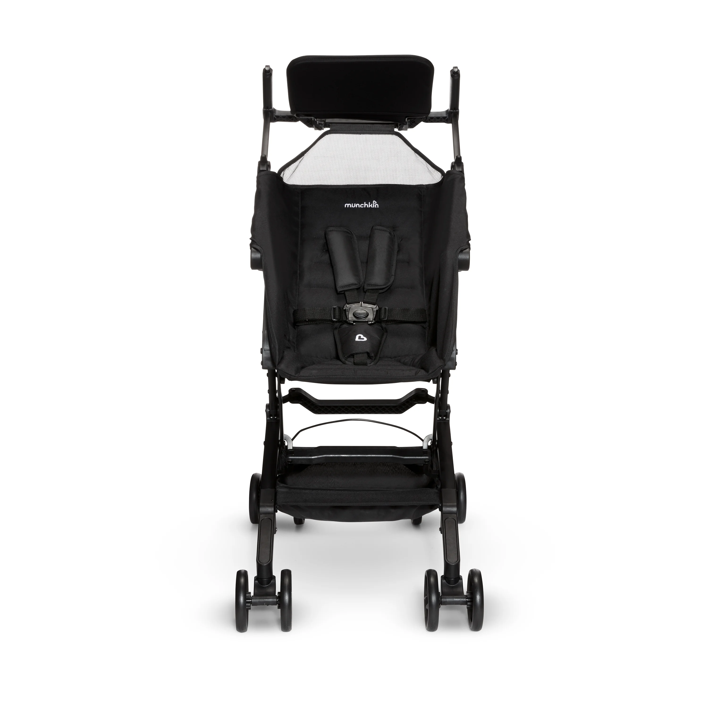 Munchkin? Sparrow? Ultra Compact Lightweight Travel Stroller for Babies & Toddlers, Black, Unisex - Womvr