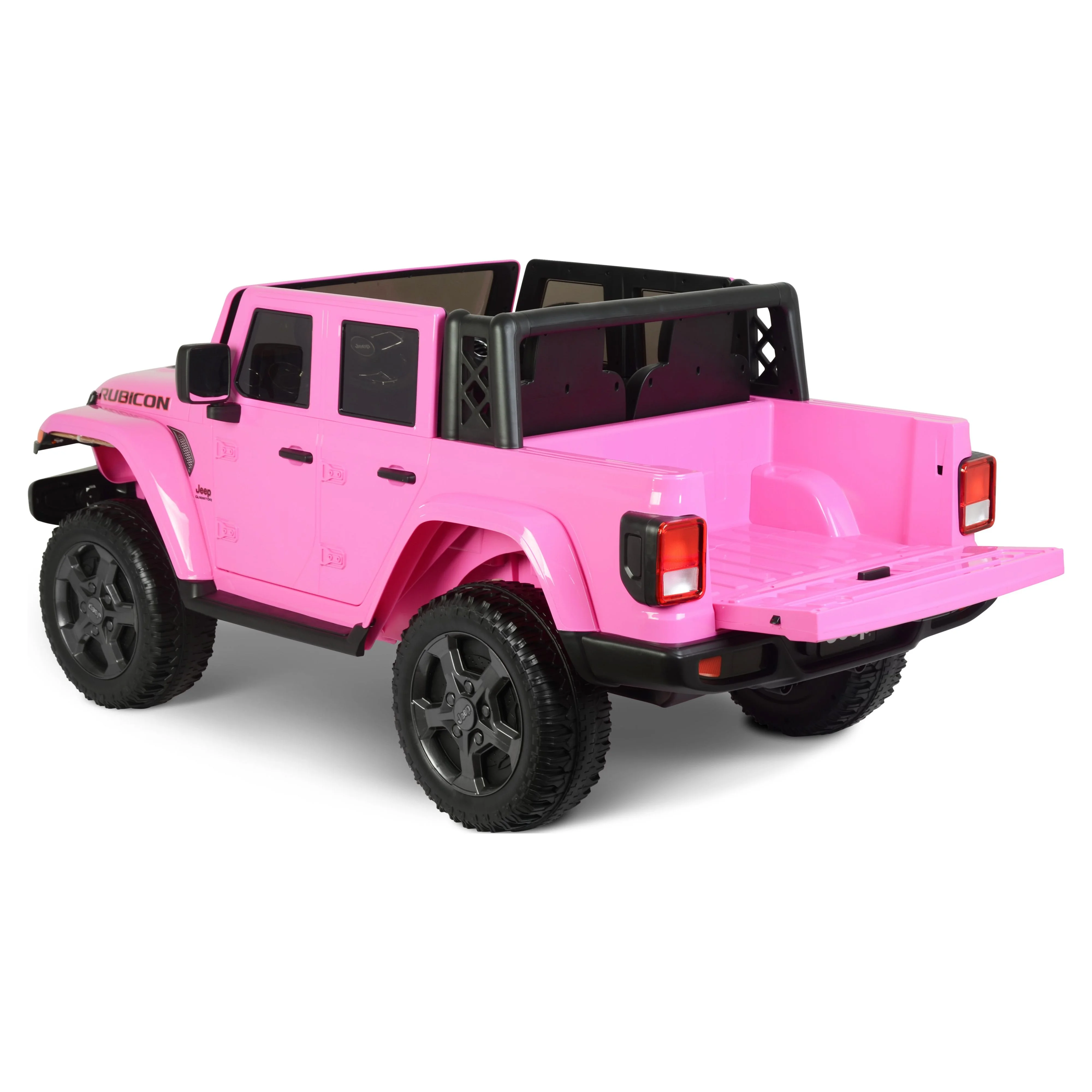 12V Jeep Gladiator Battery Powered Ride-on by Hyper Toys, Grey, for a Child Ages 3-8 - Womvr