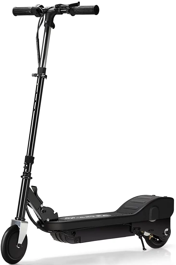 Maxtra Scooters E100 Folding Electric Scooter with Adjustable Handlebar for Kids Ages 6-12, up to 10 MPH, 155 Lbs. Max Load - Womvr