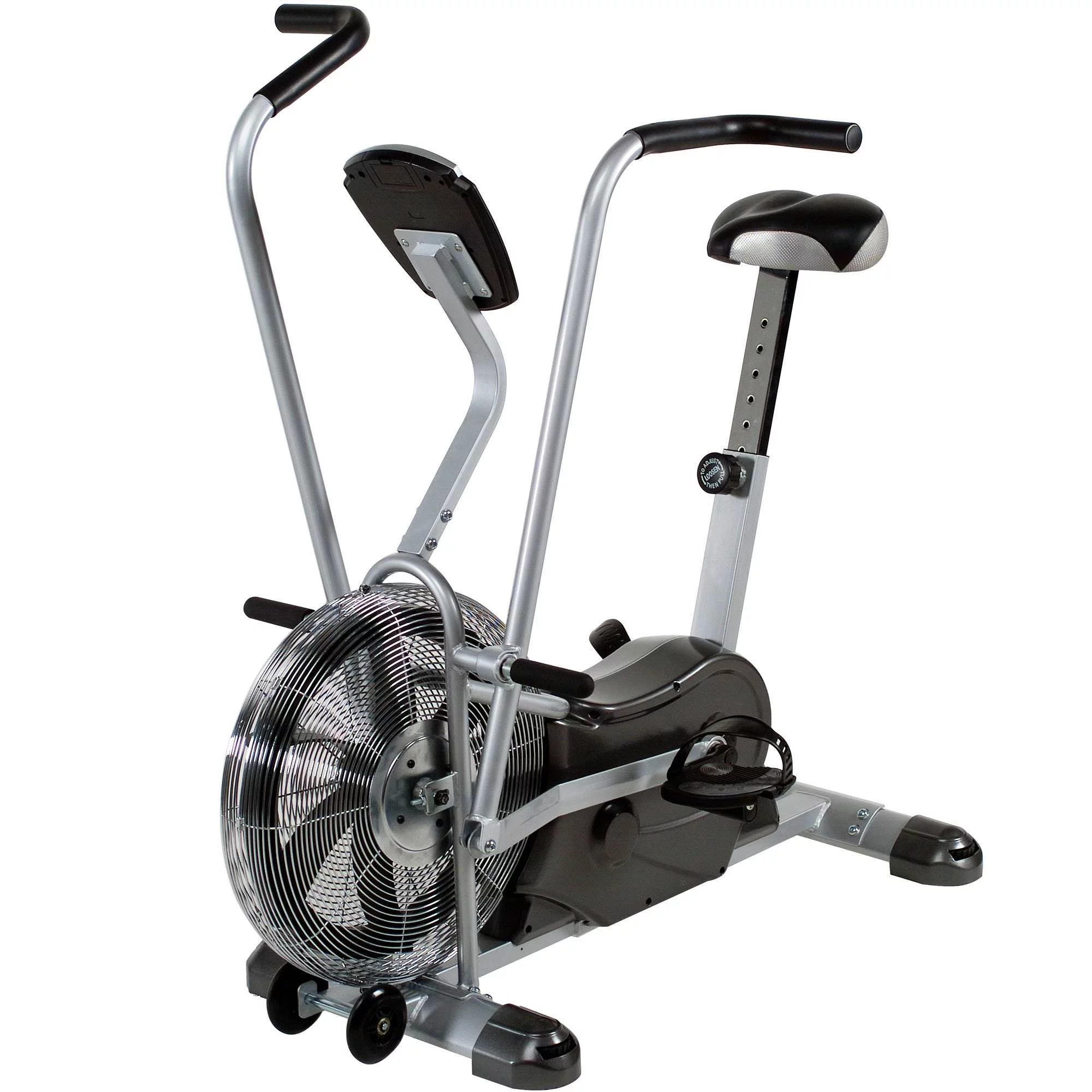Marcy Air Cardio Fitness Training Equipment Fan Workout Bike with Exercise Arms AIR-1 - Womvr