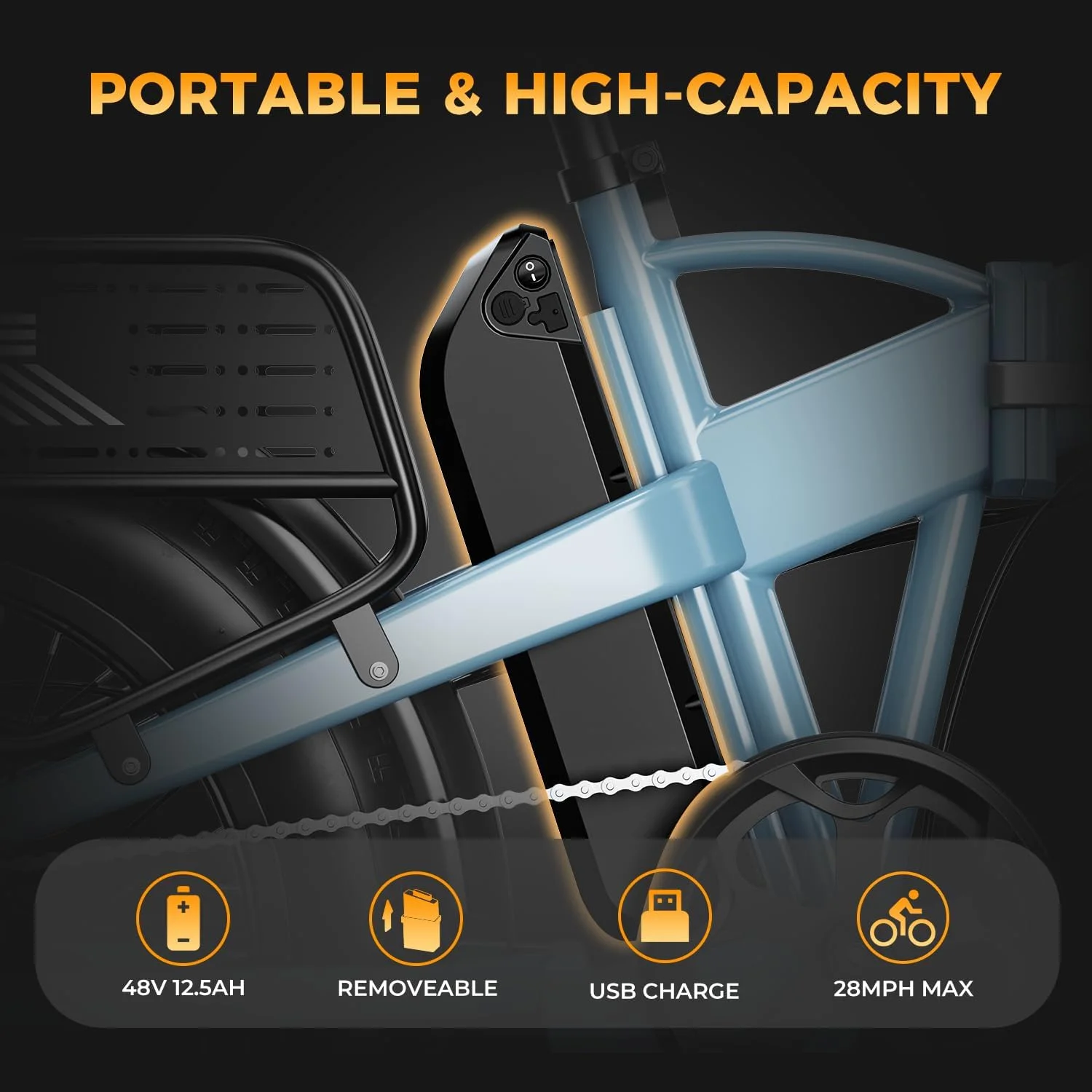 Heybike Mars 2.0 Electric Bike for Adults, 20