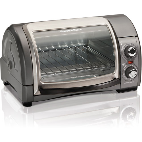 Hamilton Beach Easy Reach 4 Slice Toaster Oven, Model# 31334D - Womvr