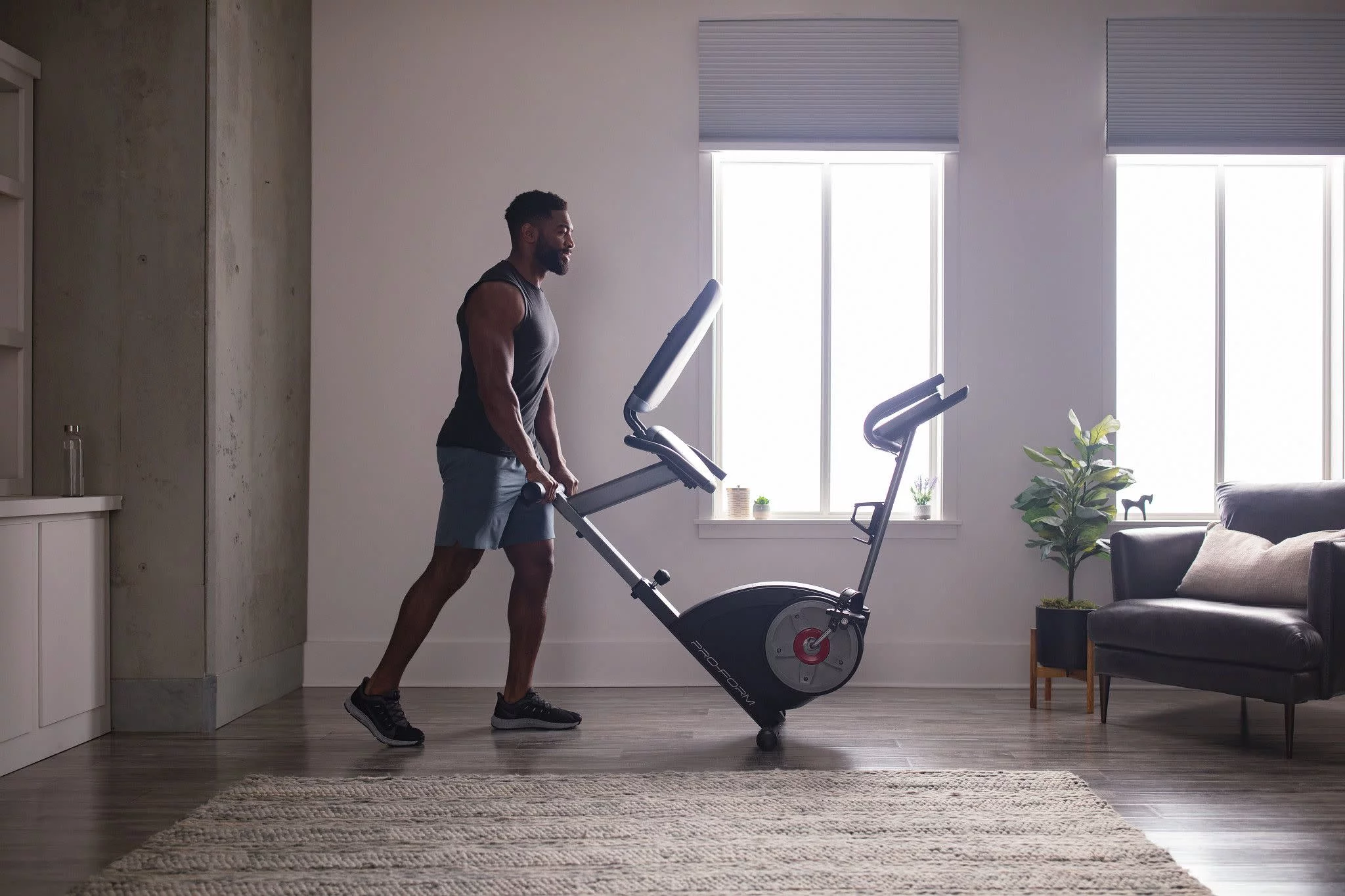 ProForm Cycle Trainer 400 Ri Stationary Exercise Bike, Compatible with iFIT Personal Training - Womvr