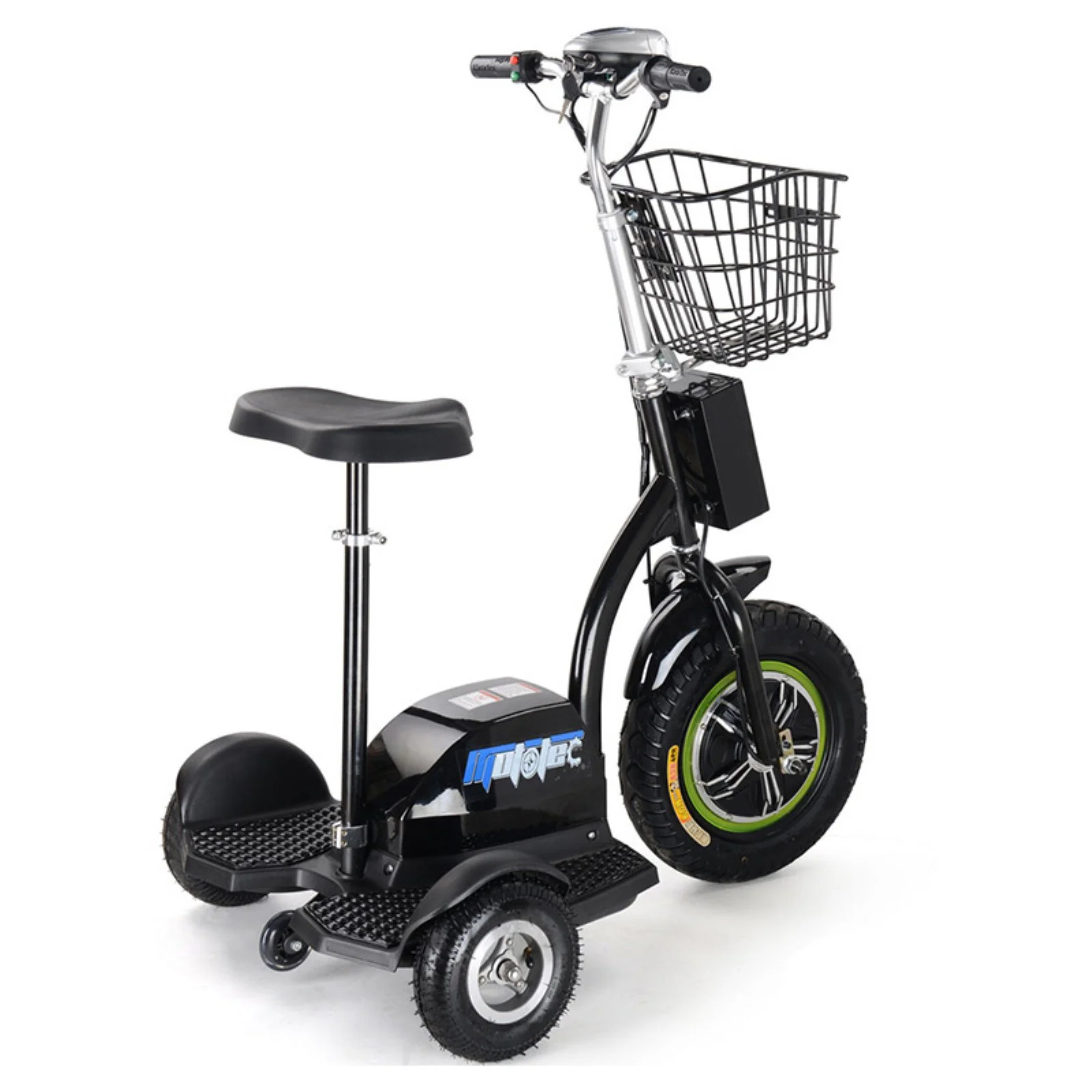 MotoTec 500 Watt 48V 3 Wheel Electric Trike Mobility Scooter - Womvr