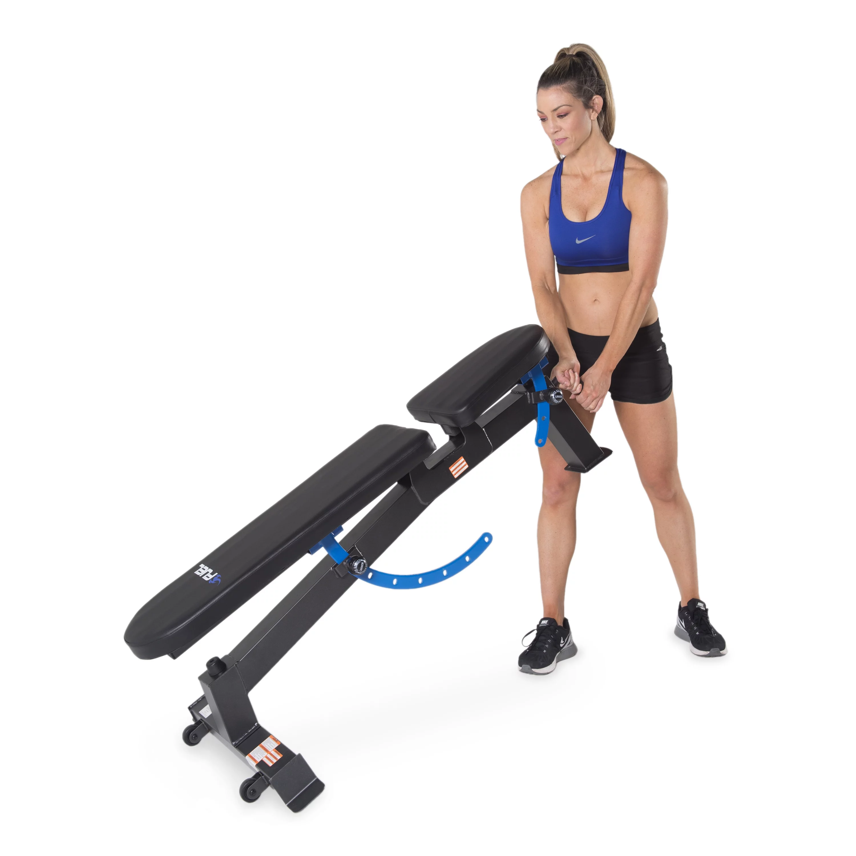 Fuel Pureformance Adjustable FID Weight Bench, 500 lb Capacity - Womvr