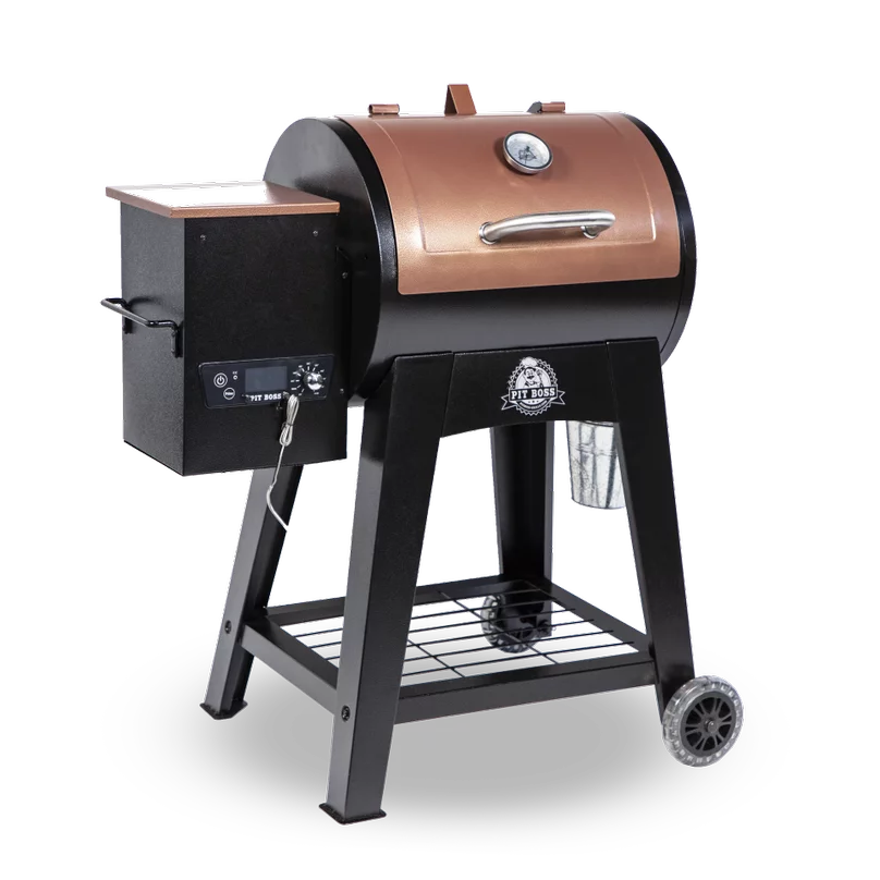 Pit Boss Lexington 540 Sq. In. Wood Pellet Grill With Flame Broiler and Meat Probe - Womvr