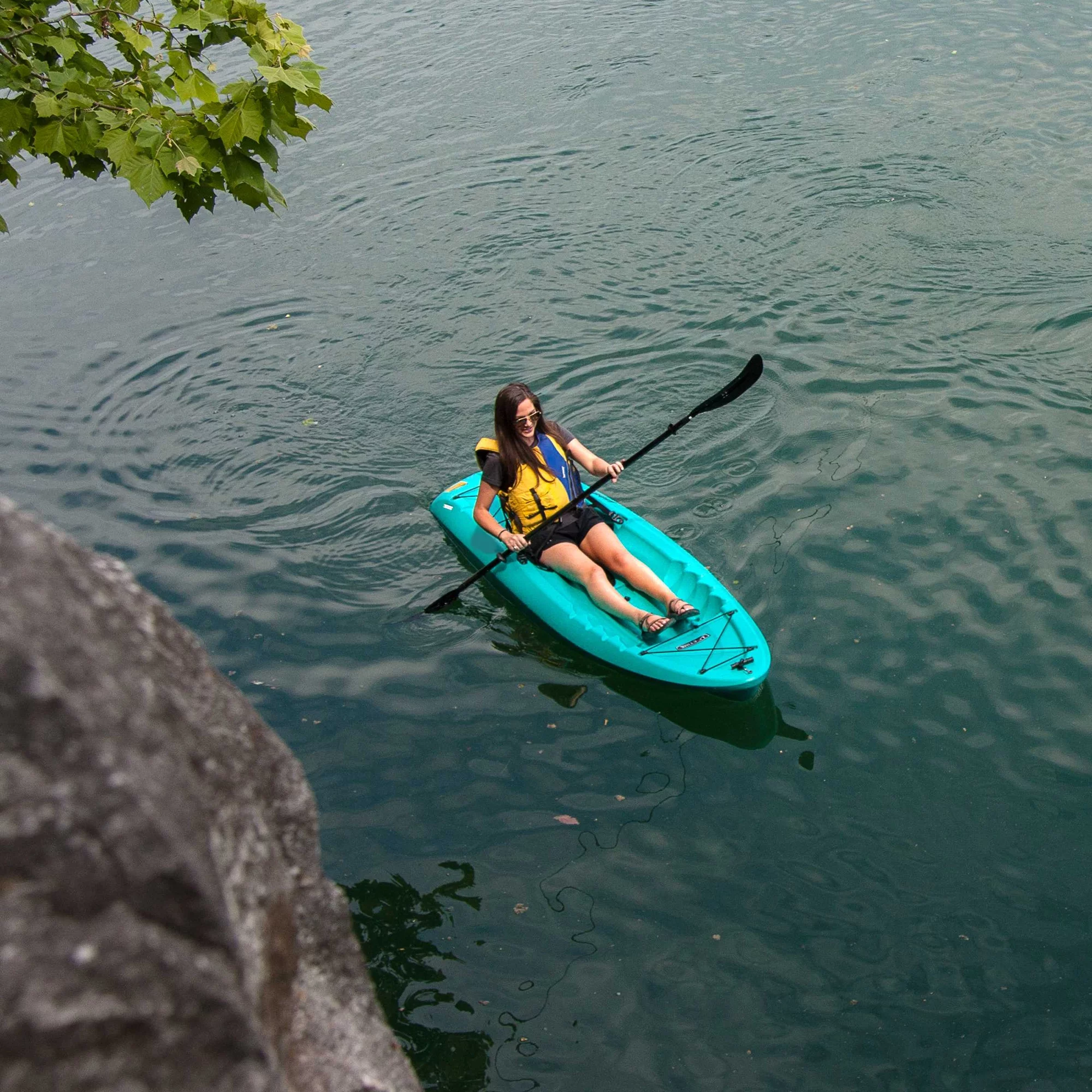 Lifetime Hydros 101 inch Sit-on-Top Kayak, Glacier Blue (90594) - Womvr