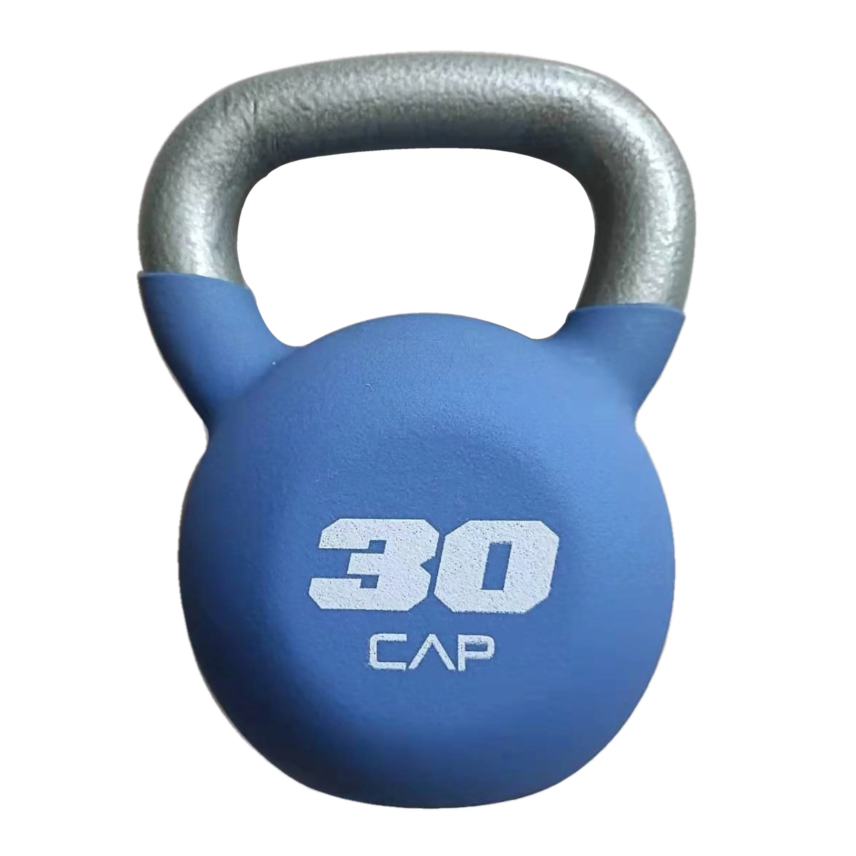 CAP, 10lb Neoprene Coated Kettlebell, Orange - Womvr