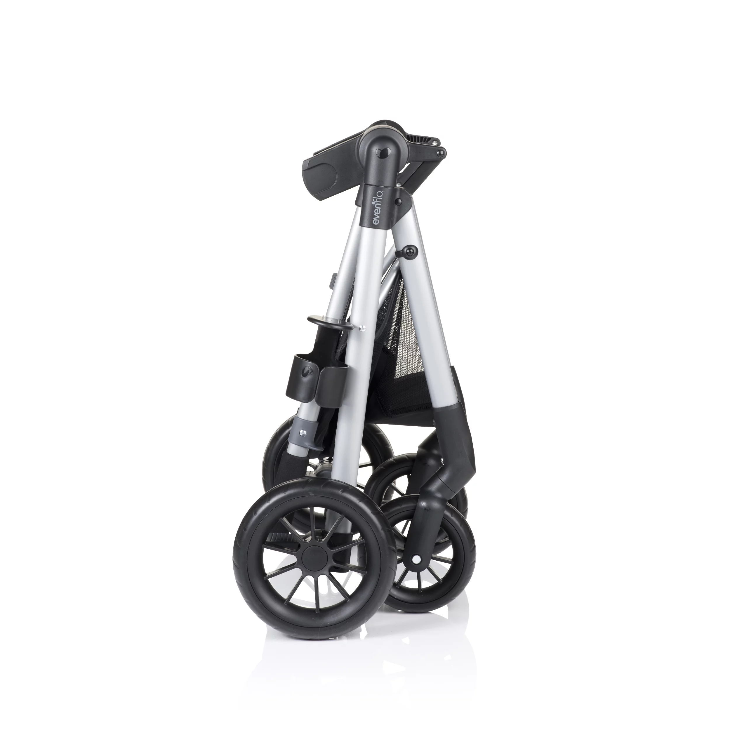 Pivot Modular Travel System with LiteMax Infant Car Seat with Anti-Rebound Bar (Casual Gray) - Womvr