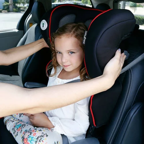 Baby Trend PROtect Folding High Back Booster Car Seat - Mars Red - Red - Womvr