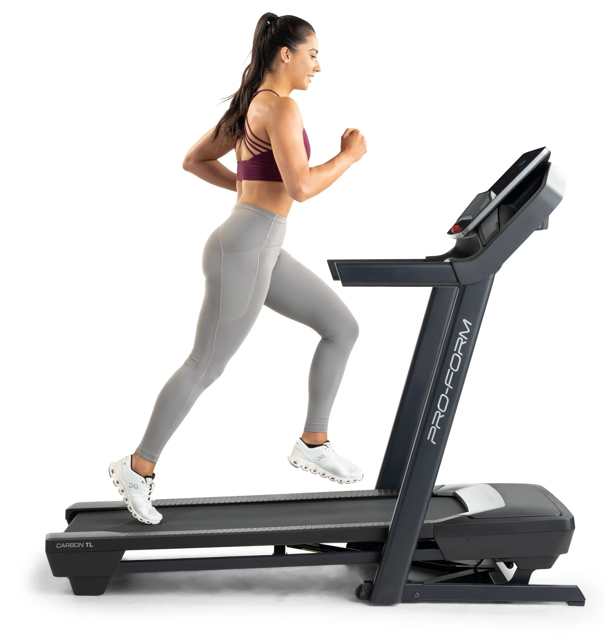 ProForm Carbon TL; Treadmill for Walking and Running with 5�� Display, Built-In Tablet Holder and SpaceSaver Design - Womvr