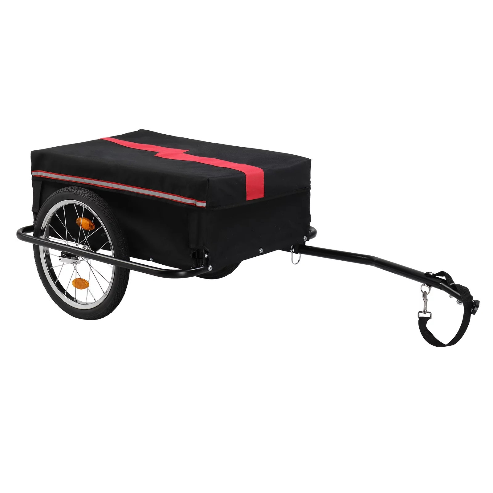 IVV Bike Cargo Trailer, Bicycle Luggage Wagon Trailer Folding Frame & Quick Release 16