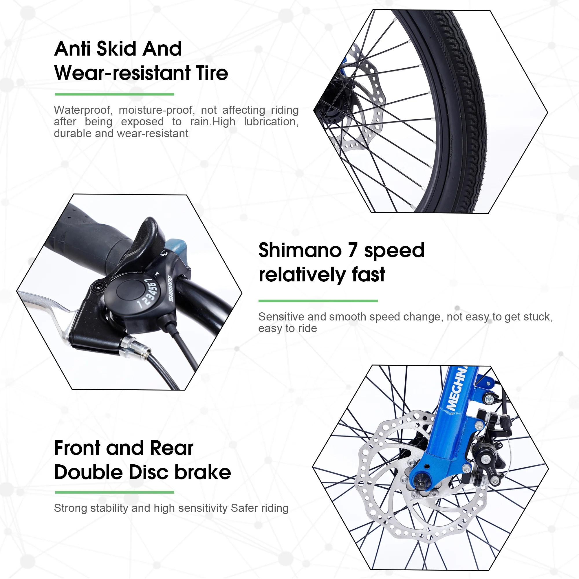 Meghna Tandem Bike 20 inches Wheels 2-Seater Shimano 7 Speed Folding Tandem Adult Beach Cruiser Orange - Womvr