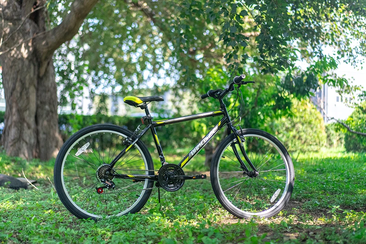 Hiland 24 26 inch Mountain Bike for Men Women, 21 Speeds MTB Bicycle for Adult Youth - Womvr