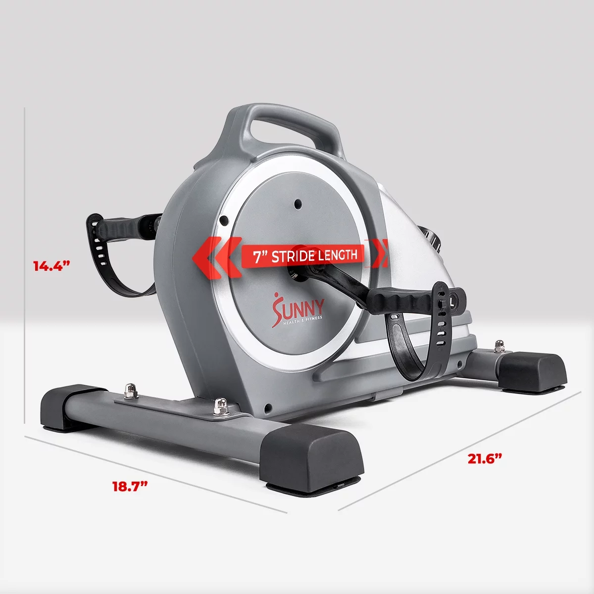 Sunny Health & Fitness Magnetic Mini Exercise Pedal Cycle - SF-B020026 - Womvr