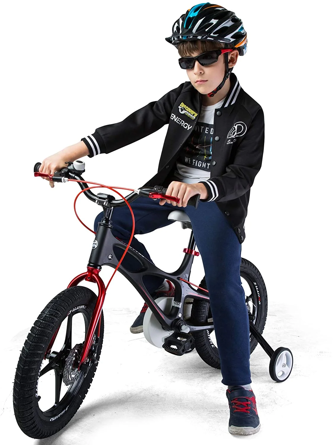 RoyalBaby 18 inch Magnesium Space Shuttle Kid's Bike, White - Womvr