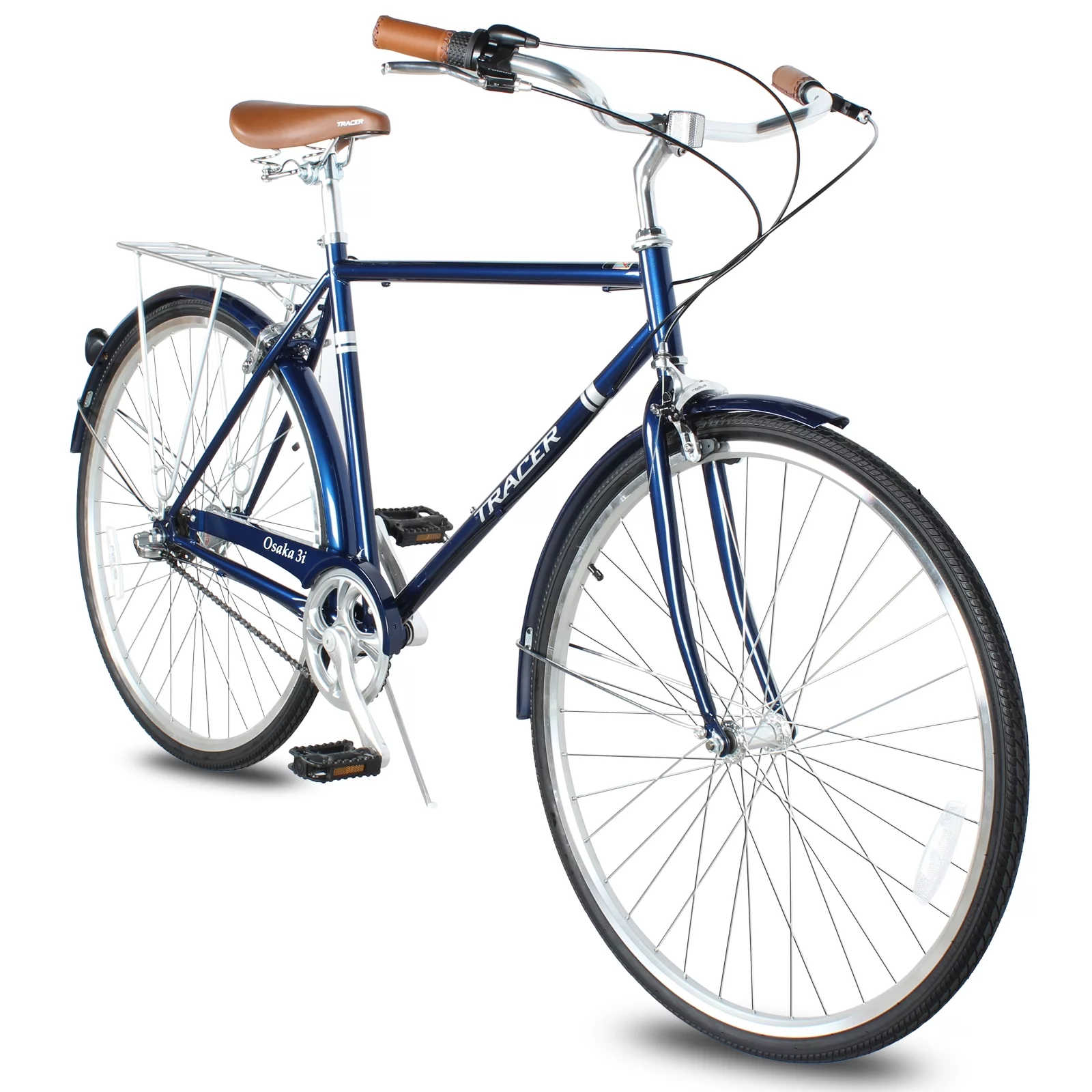 Tracer Osaka Men's Hybrid City Bike 21