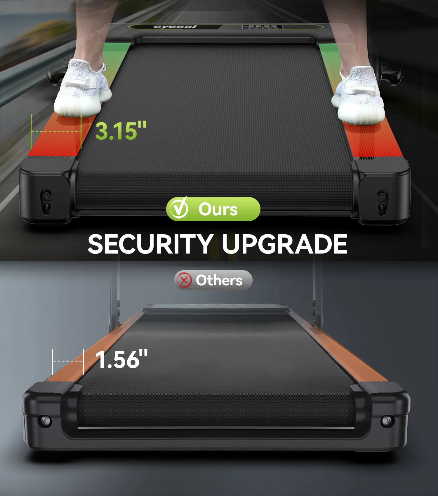 TOSSFD 2.5HP Folding Treadmill with Display Screen Electric Running Walking Machine for Home Fitness R46201 - Womvr