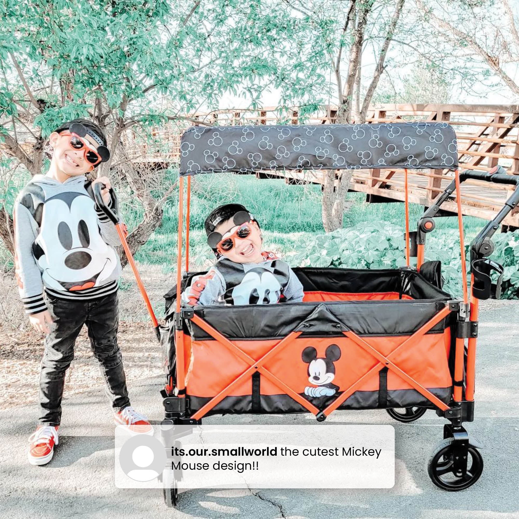 Disney Mickey Mouse Stroller Wagon by Delta Children - Womvr