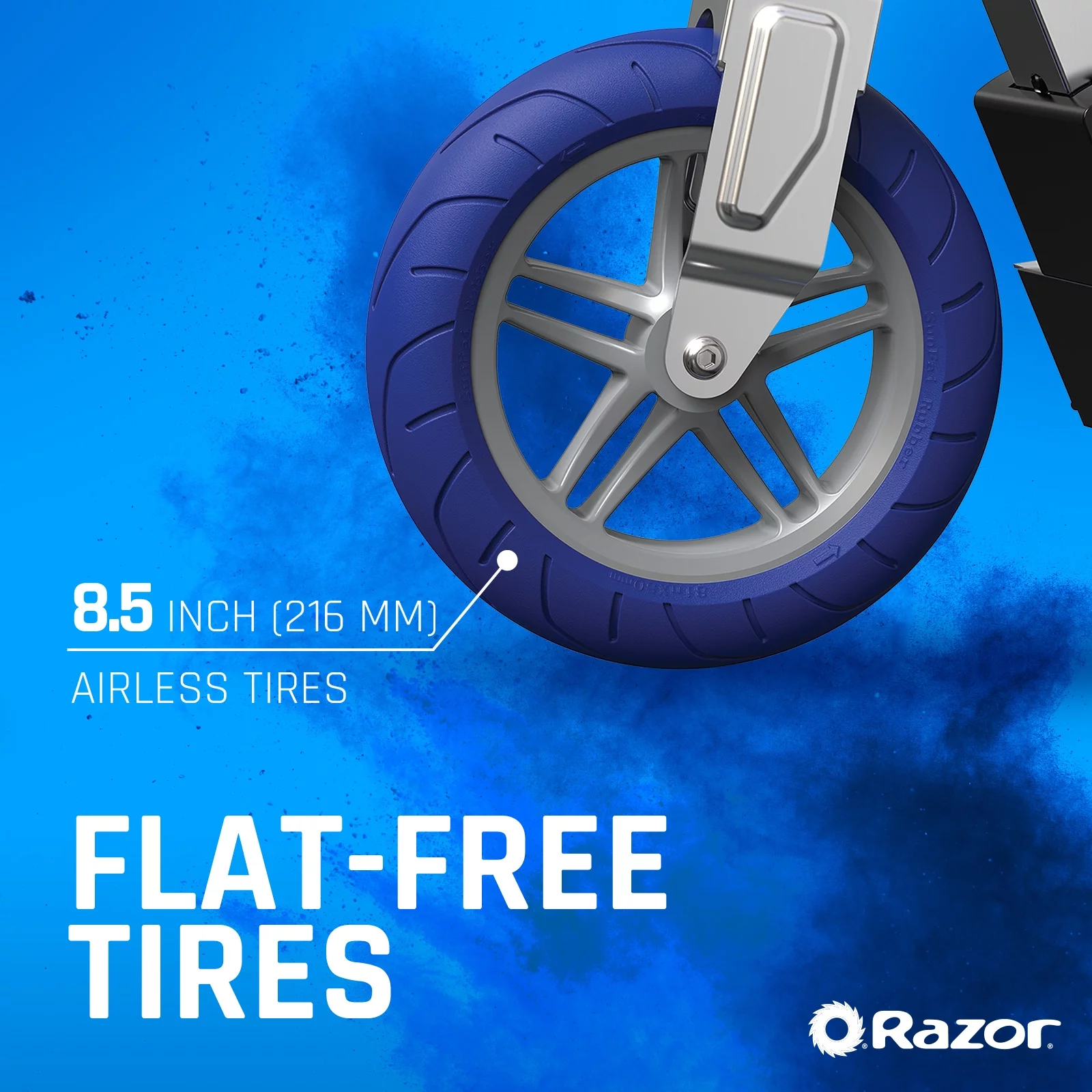 Razor Icon Electric Scooter – Black, up to 18 mph & 18 Miles Range, Foldable Adult Electric Scooter - Womvr